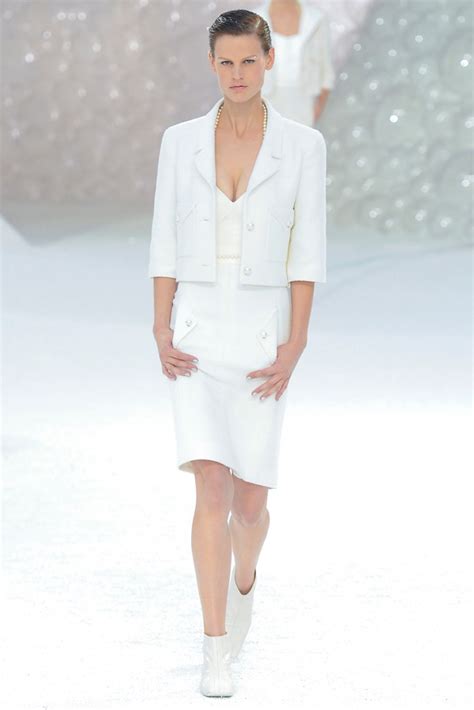 chanel spring summer 2012 catwalk look 52|Chanel spring 2012 dresses.